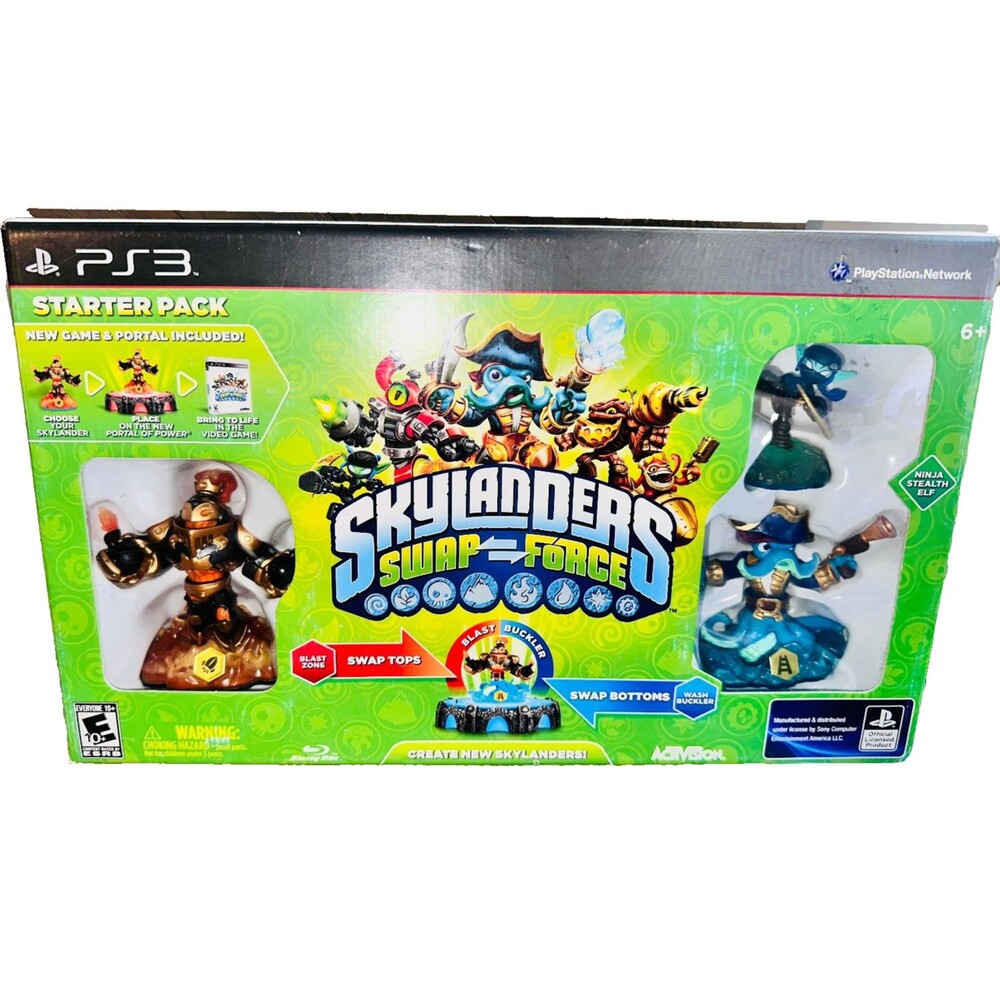 Skylanders Swap Force Starter Pack (PS3, 2013) NEW Factory Sealed Brand New